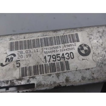 Recambio de radiador agua para bmw serie 1 berlina (e81/e87) 116d referencia OEM IAM 781025803  