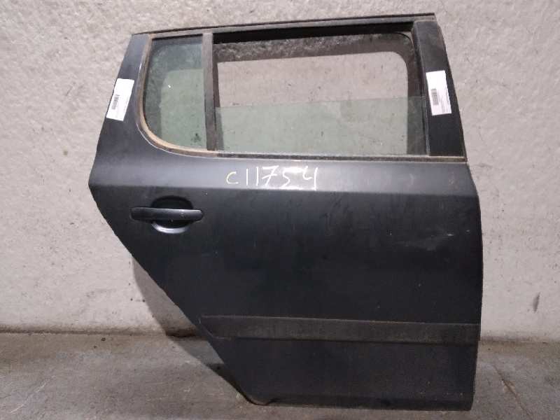 Recambio de puerta trasera derecha para skoda fabia (5j2 ) 1.2 referencia OEM IAM  NEGRA 