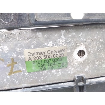 Recambio de intercooler para mercedes-benz clase c (w203) c 180 kompressor (203.046) referencia OEM IAM A2035000000  