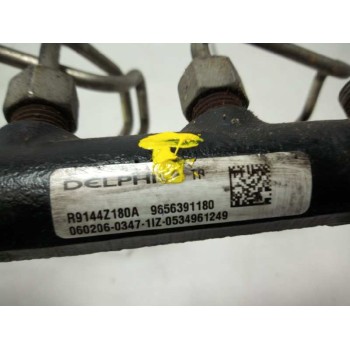 Recambio de rampa inyectora para peugeot 407 st sport pack referencia OEM IAM 9656391180 R9144Z180A 