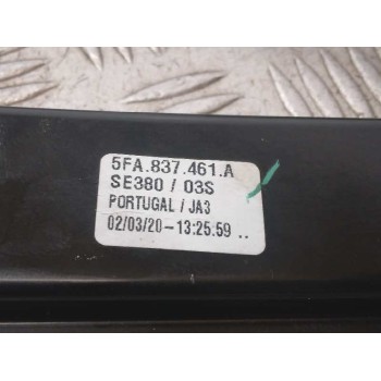 Recambio de elevalunas delantero izquierdo para seat leon (kl1) xcellence referencia OEM IAM 5FA837461A 2 PINES 
