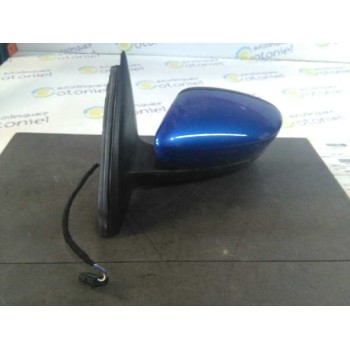 Recambio de retrovisor izquierdo para skoda spaceback (5h) active referencia OEM IAM  5 PIN AZUL