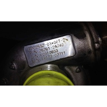 Recambio de turbocompresor para hyundai i30 (gd) 1.4 crdi cat referencia OEM IAM 282012A740  