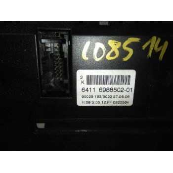 Recambio de mando calefaccion / aire acondicionado para bmw serie 5 berlina (e60) 520d referencia OEM IAM 64116988502  