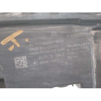 Recambio de piloto delantero derecho para citroën c4 picasso feel referencia OEM IAM 9676036280 89209001 