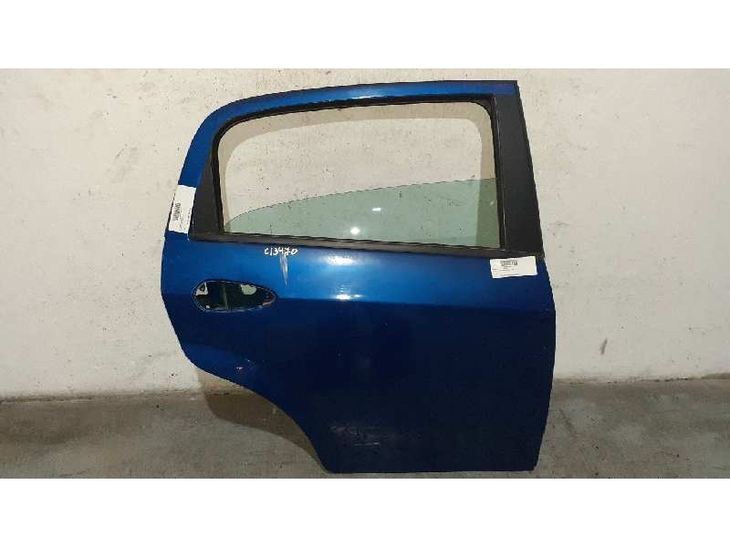 Recambio de puerta trasera derecha para fiat punto (evo) (199) dynamic referencia OEM IAM 51888069 AZUL 
