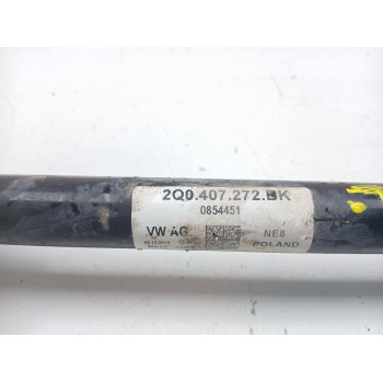 Recambio de transmision delantera derecha para audi a1 sportback (gba) 25 tfsi referencia OEM IAM 2q0407272bk  