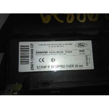 Recambio de centralita cierre para ford fusion (cbk) ambiente referencia OEM IAM 2S6T15K600CF  