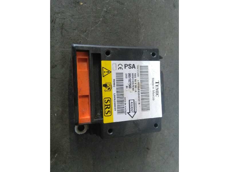 Recambio de centralita airbag para citroën c3 1.4 hdi 16v exclusive referencia OEM IAM 9651927580 9651927580 