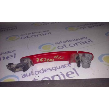 Recambio de maneta exterior trasera derecha para volkswagen golf v berlina (1k1) conceptline (e) referencia OEM IAM  ROJA 