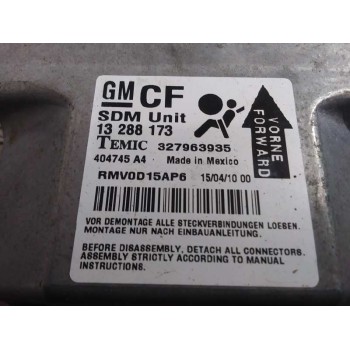 Recambio de centralita airbag para opel zafira b cosmo referencia OEM IAM 13288173  
