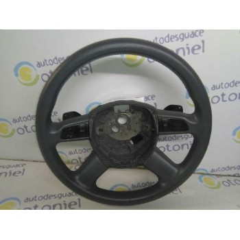 Recambio de volante para audi a4 berlina (8e) 2.5 v6 24v tdi referencia OEM IAM 8P0419091BH1YA CUERO CON LEVAS