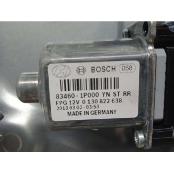 Recambio de elevalunas trasero derecho para hyundai ix20 sle blue referencia OEM IAM 834801K010 834601P000 2 PINS