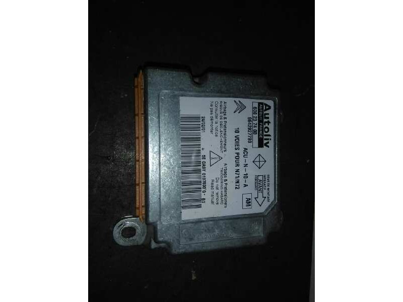 Recambio de centralita airbag para citroën xsara berlina 1.9 d sx referencia OEM IAM 9642927780 9642927780 
