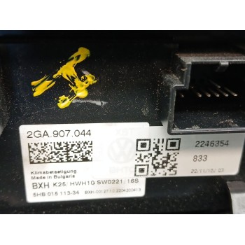 Recambio de mando climatizador para volkswagen t-roc (a11, d11) 2.0 tdi scr referencia OEM IAM 2ga907044  