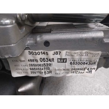 Recambio de columna direccion para renault captur zen referencia OEM IAM 488100634R  