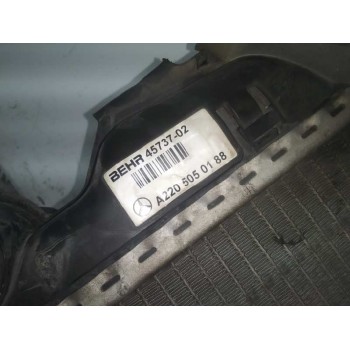 Recambio de radiador agua para mercedes-benz clase s (w220) berlina 320 cdi (220.026) referencia OEM IAM A2205050188  