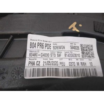 Recambio de elevalunas trasero derecho para hyundai i30 (pd) klass referencia OEM IAM 83480G4030 83460G4010 4 CABLES