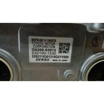 Recambio de modulo electronico para lexus is 300h referencia OEM IAM G920053012 33.000KM 2321001230