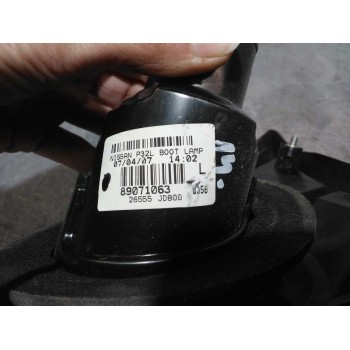 Recambio de piloto trasero izquierdo interior para nissan qashqai (j10) acenta referencia OEM IAM 89071063 26555JD800 INT 1ª