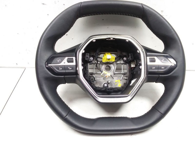Recambio de volante para peugeot 208 (p2) active referencia OEM IAM 98255044ZD SIN AIRBAG 640497100B