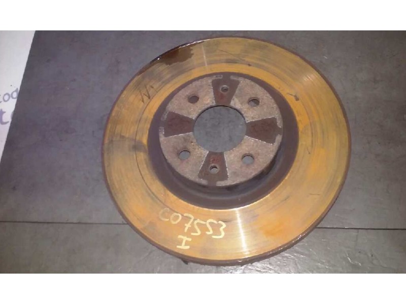 Recambio de disco freno delantero para fiat bravo (198) 1.6 16v dynamic multijet (77kw) referencia OEM IAM   