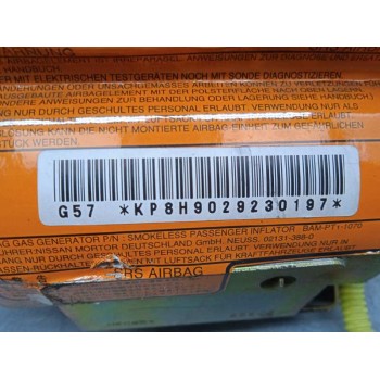 Recambio de airbag delantero derecho para nissan x-trail (t30) comfort referencia OEM IAM   