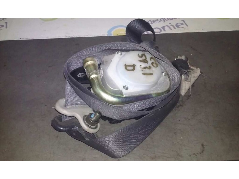 Recambio de cinturon seguridad delantero derecho para mazda 6 monovolumen (gy) 2.0 crtd sportive (100kw) referencia OEM IAM  PRE