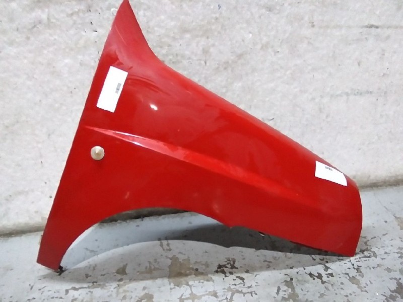 Recambio de aleta delantera derecha para fiat doblo (119) 1.3 jtd cat referencia OEM IAM  ROJA ROZADA