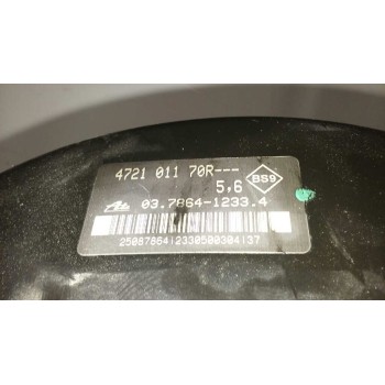 Recambio de servofreno para renault clio iii 1.5 dci diesel fap referencia OEM IAM 03786412334  