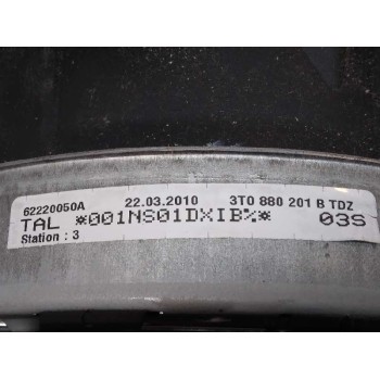 Recambio de kit airbag para skoda superb combi (3t5) 2.0 tdi dpf referencia OEM IAM 3T1857007C  