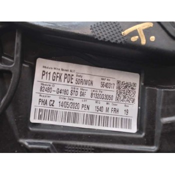 Recambio de elevalunas delantero derecho para hyundai i30 (pd) klass referencia OEM IAM 82480G4180 82450G4010 6 CABLES