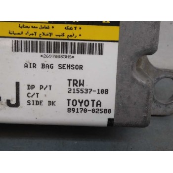 Recambio de centralita airbag para toyota auris 1.6 16v cat referencia OEM IAM 8917002580  