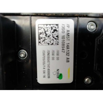 Recambio de mando elevalunas delantero izquierdo para ford kuga (cbs) titanium referencia OEM IAM AM5T14A132AB  4 TECLAS