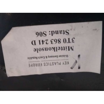 Recambio de apoyabrazos central para skoda superb combi (3t5) 2.0 tdi dpf referencia OEM IAM 3T0863241D  