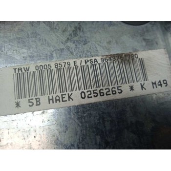 Recambio de airbag delantero derecho para citroën berlingo 2.0 hdi cat (rhy / dw10td) referencia OEM IAM 9643761780 00058579E 