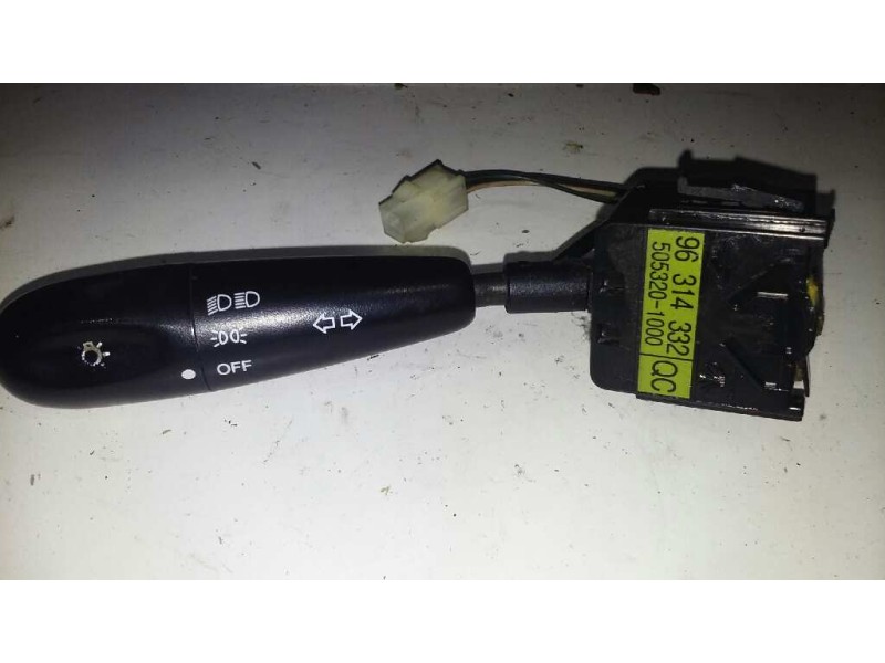 Recambio de mando luces para daewoo matiz cd referencia OEM IAM 96314332  