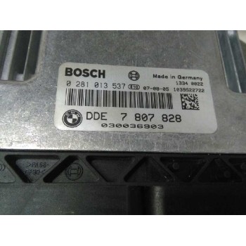 Recambio de centralita motor uce para bmw serie 1 berlina (e81/e87) 118d referencia OEM IAM 7807828 0281013537 