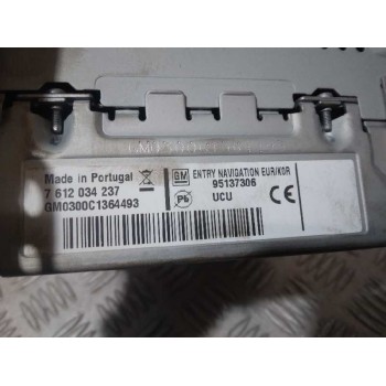 Recambio de sistema navegacion gps para chevrolet cruze 2.0 diesel cat referencia OEM IAM 95247249 95137306 95144196