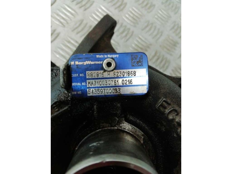 Recambio de turbocompresor para renault clio iii 1.5 dci diesel referencia OEM IAM 54359700033 CASCO 