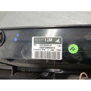 Recambio de piloto trasero derecho para opel combo furgoneta/monovolumen (x12) 1.3 cdti (b05) referencia OEM IAM 00519248430  