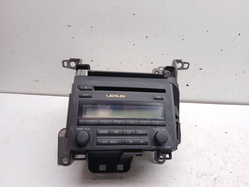 Recambio de sistema audio / radio cd para lexus ct 200h referencia OEM IAM 8612076140 cqjs00f0aj 