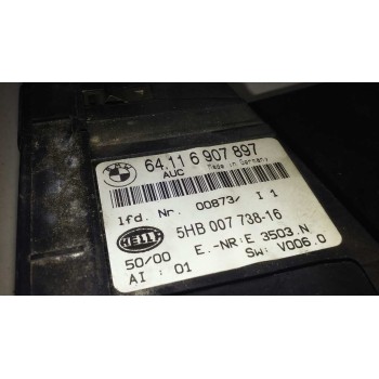 Recambio de mando climatizador para bmw serie 3 berlina (e46) 330d referencia OEM IAM 64116907897  