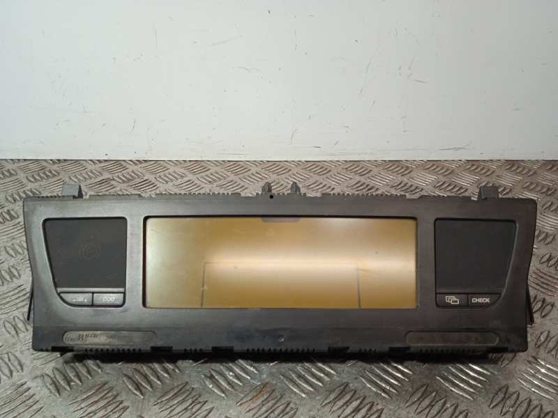 Recambio de cuadro instrumentos para citroën c4 grand picasso sx referencia OEM IAM 9663623180 9663623180 