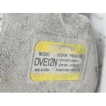 Recambio de compresor aire acondicionado para kia stonic (ybcuv) drive referencia OEM IAM dve12n 1e39e17000 3G2410014