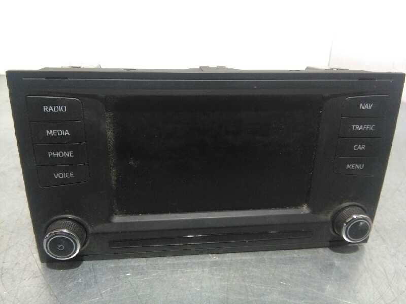 Recambio de pantalla multifuncion para seat leon (5f1) 1.2 tsi referencia OEM IAM 5F0919603A 5F0919603A DE NAVEGADOR