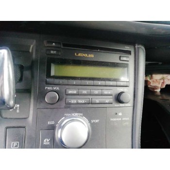 Recambio de sistema audio / radio cd para lexus ct 200h referencia OEM IAM 8612076140 cqjs00f0aj 