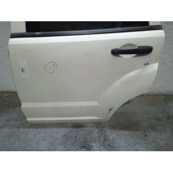 Recambio de puerta trasera izquierda para dodge caliber s referencia OEM IAM 5074163AB SIN ACCESORIOS BLANCO 5074163AB