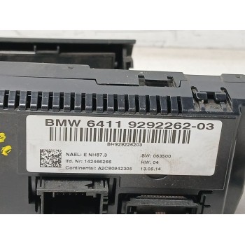 Recambio de mando climatizador para bmw x1 (e84) sdrive 18 d referencia OEM IAM 6411929226203  