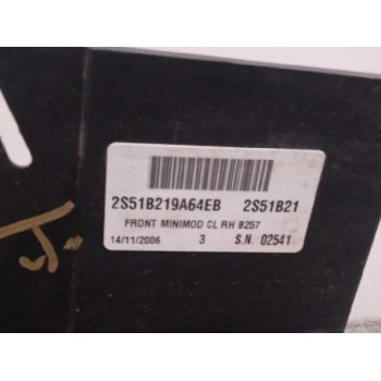 Recambio de cerradura puerta delantera derecha para ford fiesta (cbk) ambiente referencia OEM IAM 2S51B219A64EB 4 PINES 